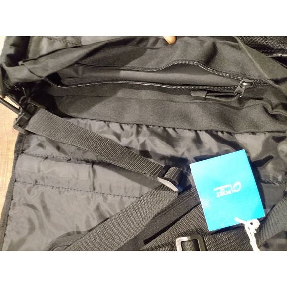 Port & Company Basic Expandable Briefcase Luggage Bag Black - Picture 8 of 13